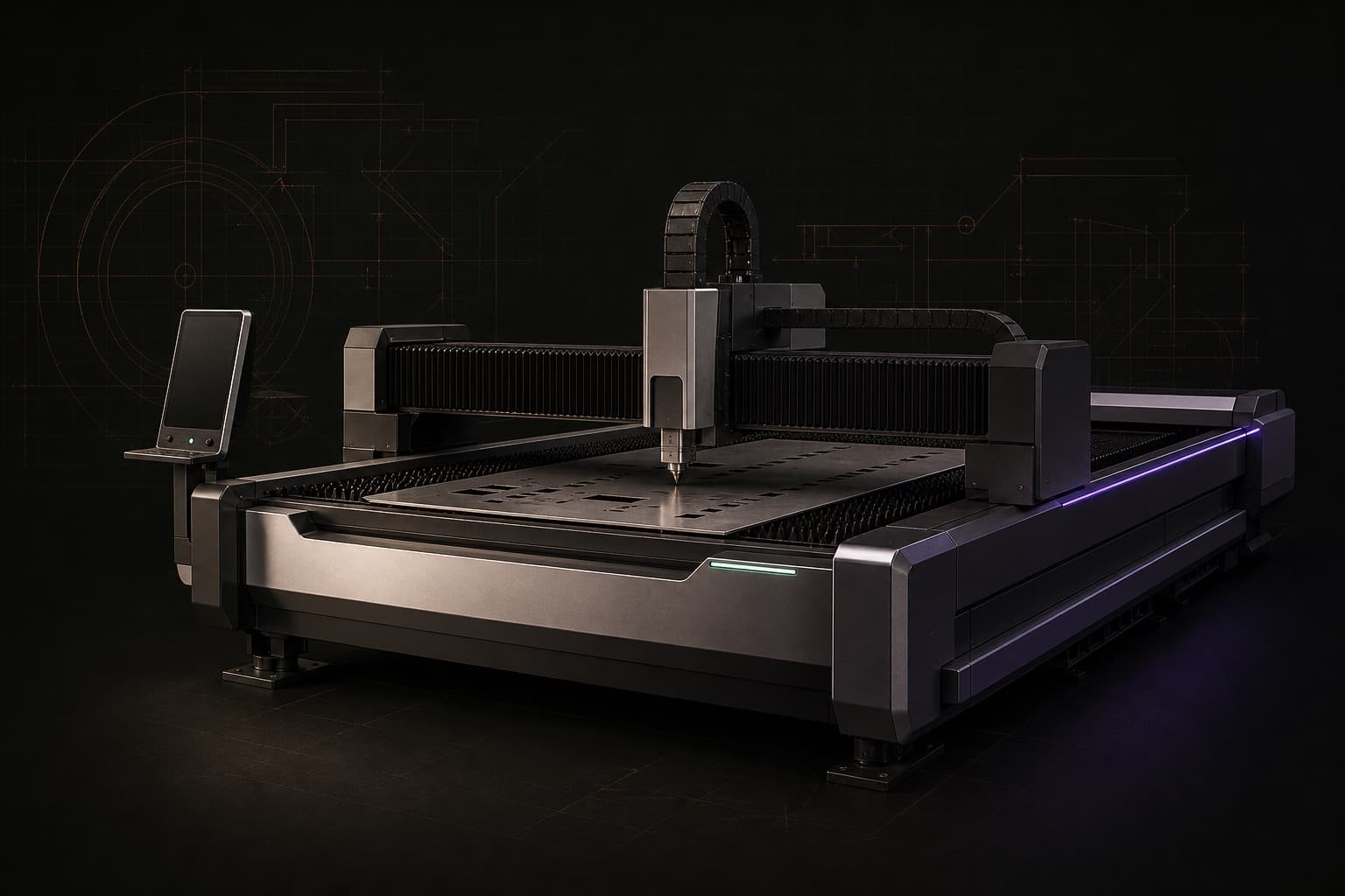 Premium fiber laser sheet-metal cutting machine